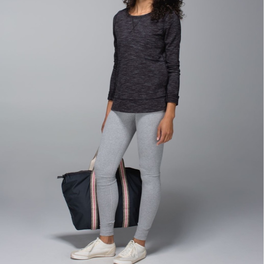 Lululemon Exhalation Pullover II Heathered Marled